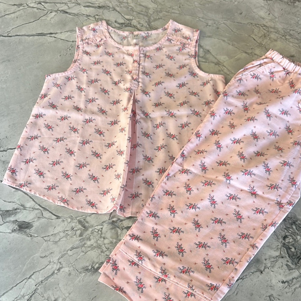 GAP KIDS Floral Pink Girls Sleep Set